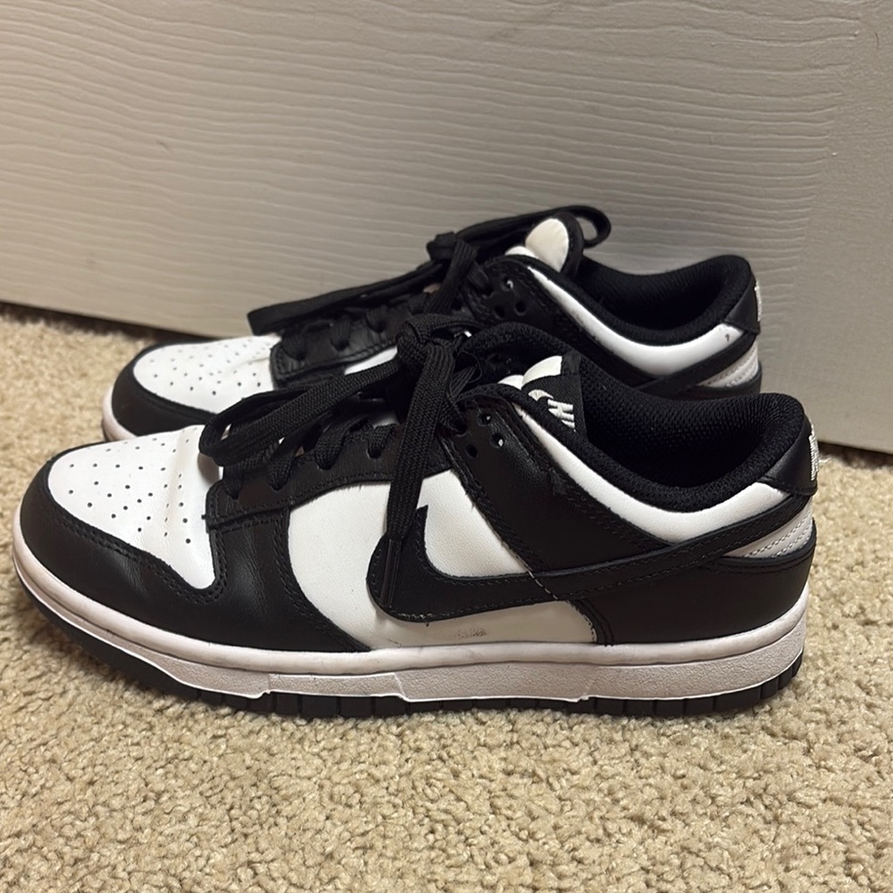 Nike Black and White Low-Top Sneakers